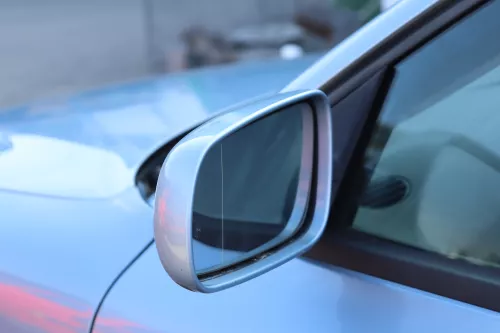VW Passat 3B 3BG elektrischer Spiegel Außenspiegel links mit Glas blau LL5Y nebi (159123)