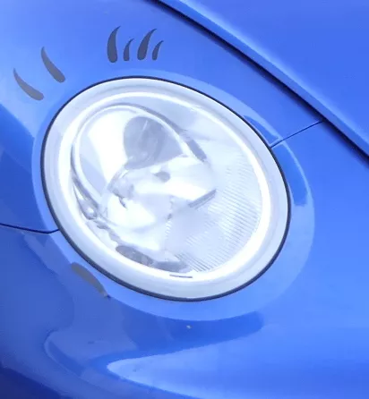 VW New Beetle Cabrio Scheinwerfer rechts vorne original 1C0941006J 1C0941030J (159650)
