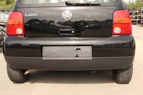 VW Lupo Stoßstange hinten Heckstoßstange Stoßfänger schwarz L041 uni 159833 (159833)