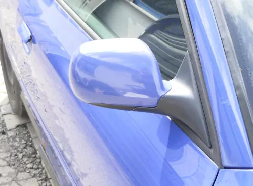 Audi A3 8L elektrischer Spiegel Außenspiegel rechts blau LX5M kornblume (159861)
