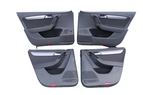VW Passat 3C B7 Kombi 4x Türverkleidung Verkleidung Tür vorne hinten schwarz (159872)