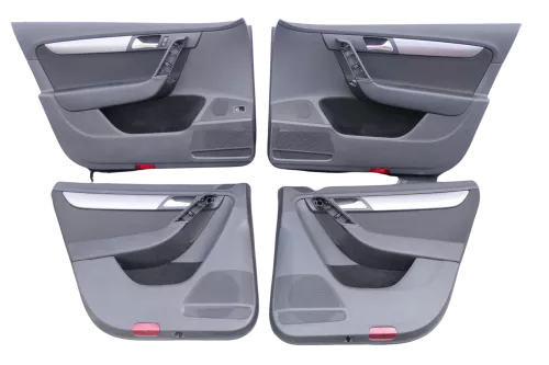 VW Passat 3C B7 Kombi 4x Türverkleidung Verkleidung Tür vorne hinten schwarz (159872)