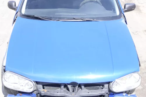VW Golf 4 Motorhaube Haube Klappe vorne blau LW5Z jazzblue 123701