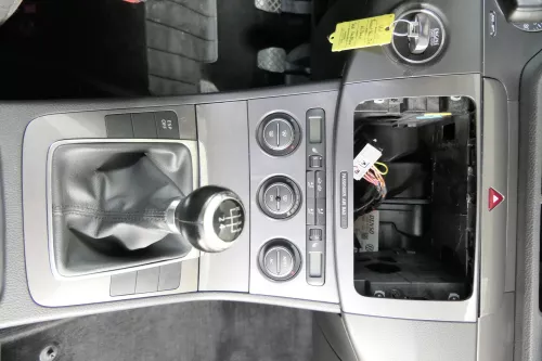 VW Passat 3C 5-Gang Schaltknauf Schaltsack Schaltung Schaltknüppel original Sch (160027)