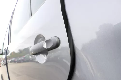 VW Touran 1T 1T3 Tür hinten links grau LD7X Cross (160105)