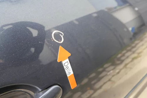 VW Golf 5 V 1K Tür vorne rechts Beifahrertür 4/5-Türer blau grau LC5F TÜRBLATT  (160120)