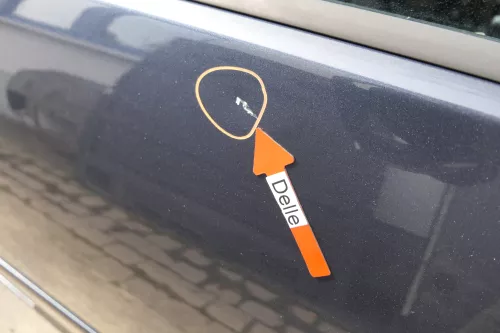 VW Golf 5 V 1K Tür vorne rechts Beifahrertür 4/5-Türer blau grau LC5F TÜRBLATT  (160120)