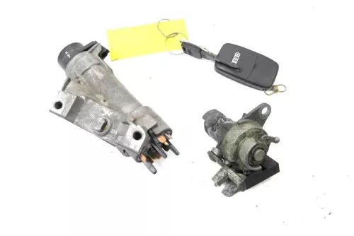Audi A4 B6 8E Schloßsystem 1x Schlüssel Schloß Zündschloß Heckschl (160142)