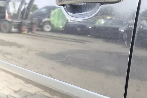 Skoda Octavia 1U Kombi + Limo Tür vorne links Fahrertür schwarz LF9R - ohne Anba (160206)