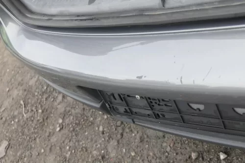 VW Golf 5 1K Limousine Stoßstange hinten Heckstoßstange grau LA7T united (160308)