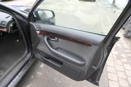 4x Audi A4 8E B6 Türverkleidung Verkleidung Tür vorne + hinten links Alcantara s (160414)