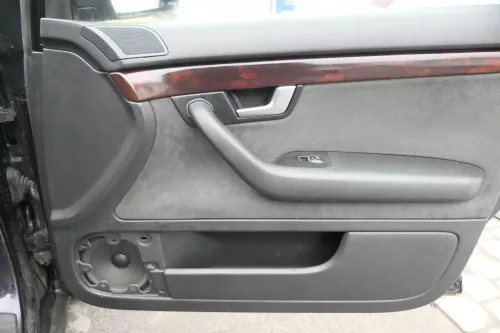 4x Audi A4 8E B6 Türverkleidung Verkleidung Tür vorne + hinten links Alcantara s (160414)
