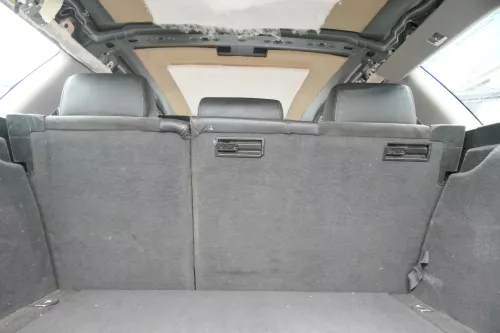 Audi A4 B6 B7 8E Avant Sitz Rückbank Rücksitzbank hinten Leder schwarz Alcantara (160417)