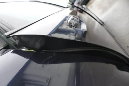 Audi A4 B6 8E nur Türblatt Tür hinten rechts blau LZ5L Kombi+Limo (160438)
