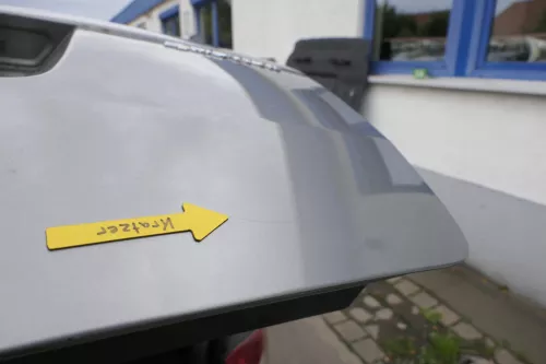 VW Passat 3BG Kombi Variant Heckklappe Klappe Kofferraumklappe grau LD7W (160476)