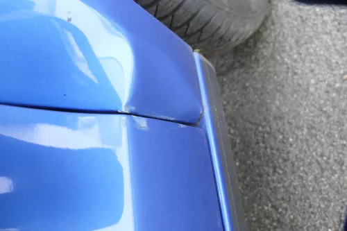 VW Polo 9N 9N3 Tür vorne rechts Beifahrertür 4/5-Türer blau LA5M - ohne Anbautei (160515)