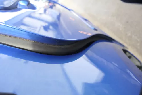 VW Polo 9N 9N3 Tür hinten rechts 4/5-Türer blau LA5M (160516)