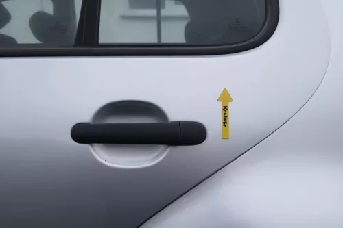 VW Golf 4 Limousine Tür hinten links silber LA7W (KEINkombi) (160621)