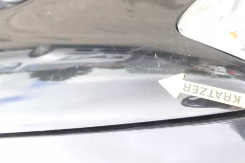 VW Polo 6N2 Kotflügel vorne links schwarz LC9Z (bis unterm Schweller) (160792)