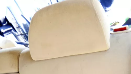 VW Passat 3B 3BG Kopfstütze Sitz Sitze hinten rechts oder links sonnenbeige beig (160813)