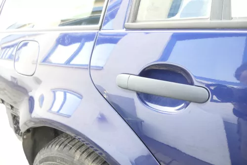 VW Golf 4 Bora Tür hinten rechts nur Kombi /Variant blau LB5N indigoblau ohne An (160911)