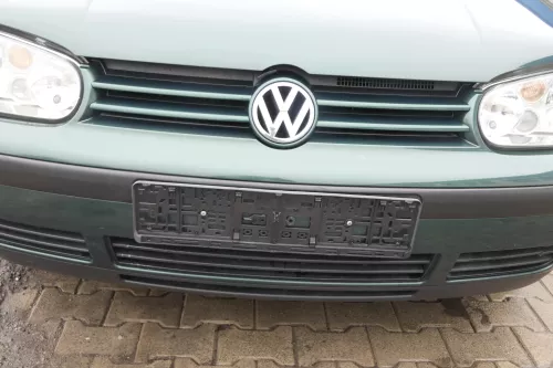 VW Golf 4 1J Stoßstange vorne Stoßfänger vorn grün LC6M Frontstoßstange (161056)