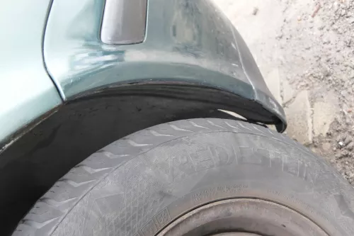 VW Golf 4 1J Stoßstange vorne Stoßfänger vorn grün LC6M Frontstoßstange (161056)