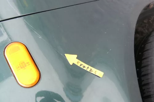 VW Golf 4 Kotflügel vorne links grün LC6M green (161057)