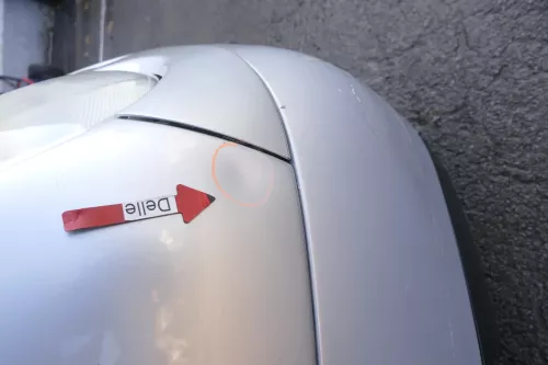 VW Lupo 6X Kotflügel vorne rechts silber grau LA7W reflexsilber (161134)