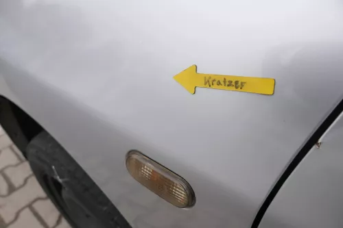 VW Caddy 9K Polo Variant 6Kv Kombi Kotflügel vorne links silber LS7N (161146)