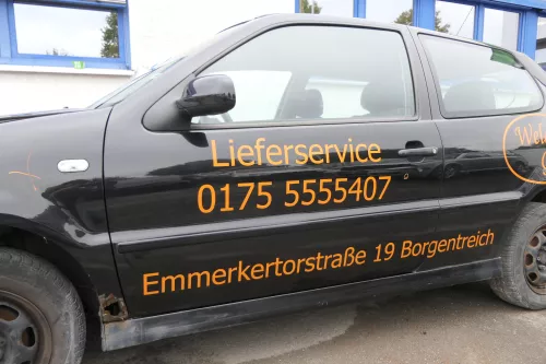 VW Polo 6N 6N2 Tür vorne links Fahrertür 2/3-Türer schwarz LC9Z blackmagic (161241)