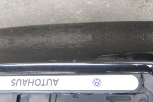 VW Polo 6N2 Stoßstange hinten Heckstoßstange Stoßfänger schwarz LC9Z - PDC (161272)