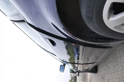 Audi A6 4B C5 Tür Türblatt hinten links blau LZ5T nur Türblatt (161374)