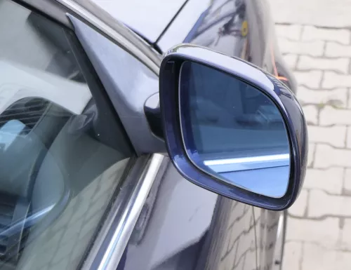 Audi A6 4B Spiegel Außenspiegel rechts elektrisch blau LZ5T (161376)