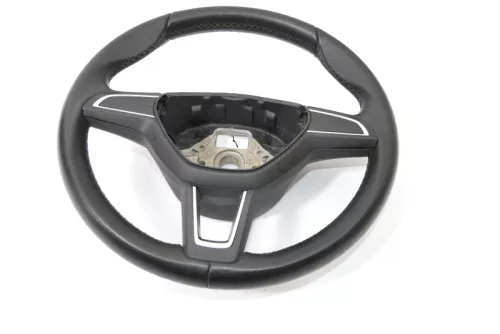 Skoda Citigo Lenkrad 1S0419091C 3-Speichen Leder Lederlenkrad 1ST419091A BHU (161408)