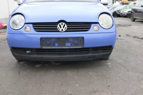 VW Lupo Stoßstange vorne Frontstoßstange Stoßfänger blau LR5A jazzblue (161464)