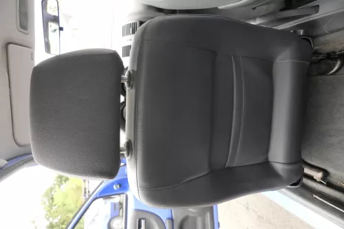 Seat Arosa Lupo Sitz vorne links Fahrersitz Höhenverstellung blau schwarz (161470)