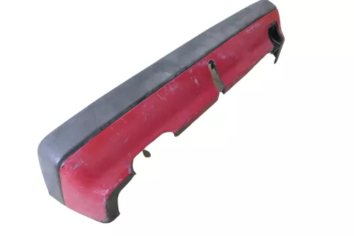 VW Golf 2 Stoßstange hinten Heckstoßstange Stoßfänger rot Träger Pralldämpfer (161614)