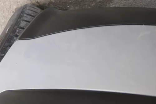 VW Passat 3B Stoßstange vorne Frontstoßstange Stoßfänger silber LB7Z grau Grill (161685)