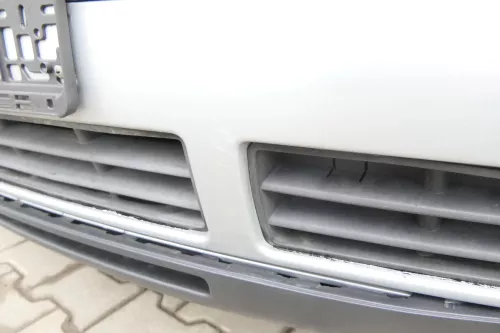 VW Golf 4 1J Stoßstange vorne Stoßfänger vorn silber grsau LA7W Frontstoßstange (162038)
