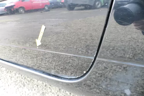 VW Lupo Seat Arosa Tür vorne links Fahrertür schwarz L041 (für elektr.Fensterhe (162083)