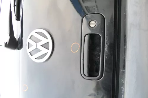 VW Lupo 6X Heckklappe Klappe Kofferraumklappe Scheibe schwarz L041 ohneAnbautei (162084)