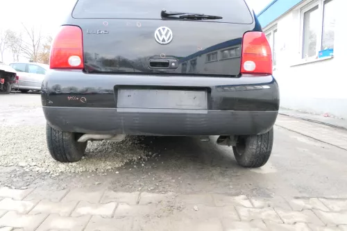 VW Lupo Stoßstange hinten Heckstoßstange Stoßfänger schwaz L041 v (162087)