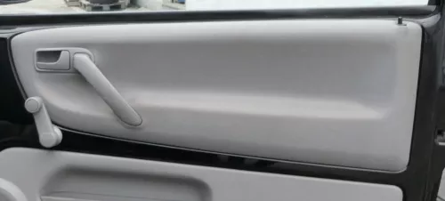 VW Lupo Arosa Türverkleidung Verkleidung Tür vorne rechts oben grau