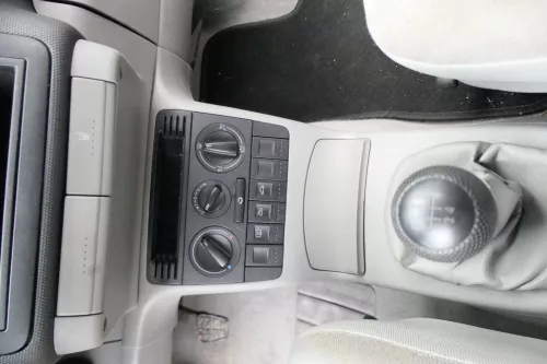VW Lupo Polo 6N Schaltknauf Schaltsack Schaltung Schaltknüppel grau (162093)