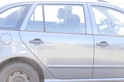 Skoda Fabia 6Y Combi Variant Kombi Tür hinten rechts grau LF7V ohneAnbauteile (162155)