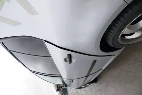 VW Golf 5 V 1K Tür nur das Türblatt hinten links 4/5-Türer silber LA7W grau (162227)