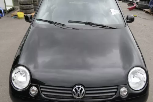VW Lupo Motorhaube Klappe Frontklappe Haube vorne schwarz L041 uni 162346