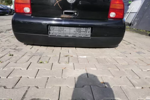 VW Lupo Stoßstange hinten Heckstoßstange Stoßfänger schwaz L041 162350 (162350)
