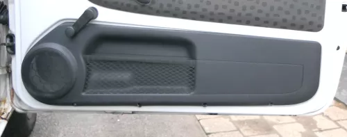 VW Lupo Arosa Türverkleidung Verkleidung Tür vorne rechts unten Boxen off-black (162355)
